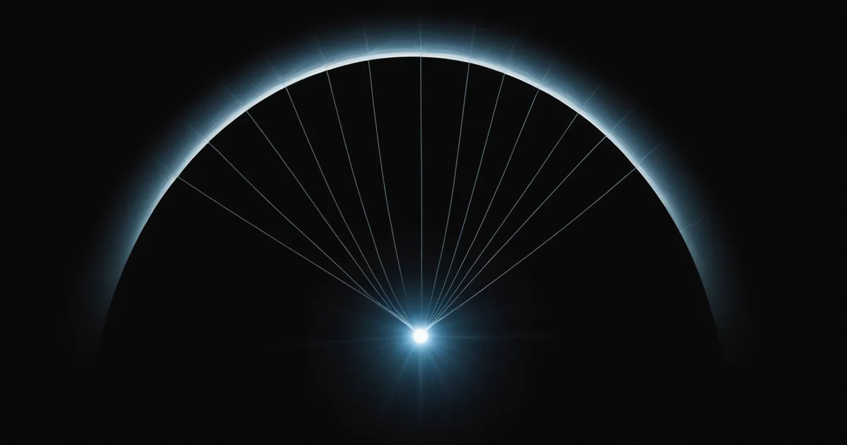 Abstract launch concept representing emergence and deployment