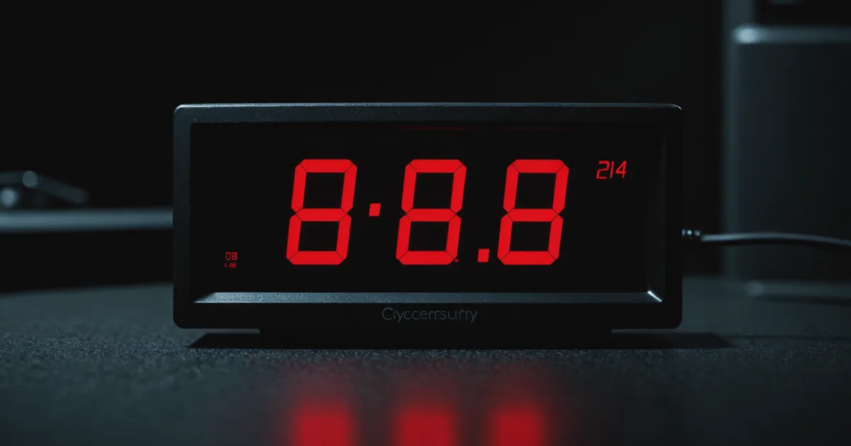A dark SOC environment with time indicators suggesting an active incident being managed